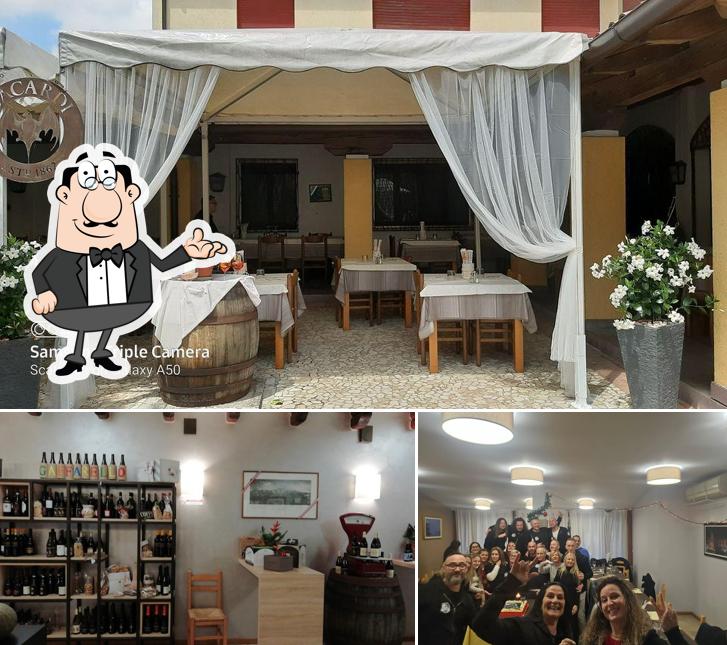 Gli interni di Al Gaffarello Ristopizza