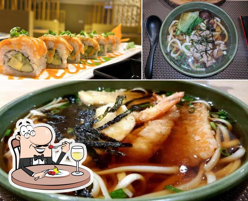 Food at Hokkaido Japanese Restaurant