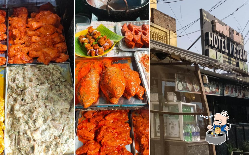 Food at Hotel Mezban