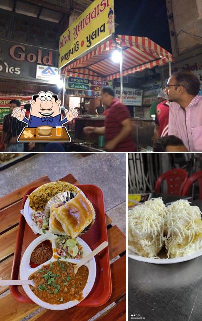 This is the picture showing food and interior at Bombay Gulalwadi Bhajipav & Sandwich