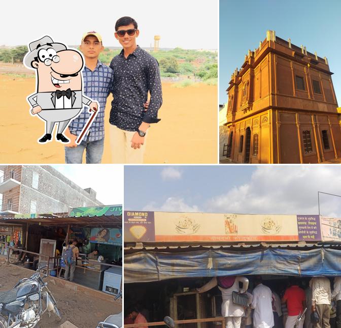The exterior of Jivan Ji khatri Ki Dukan Tea And Snacks