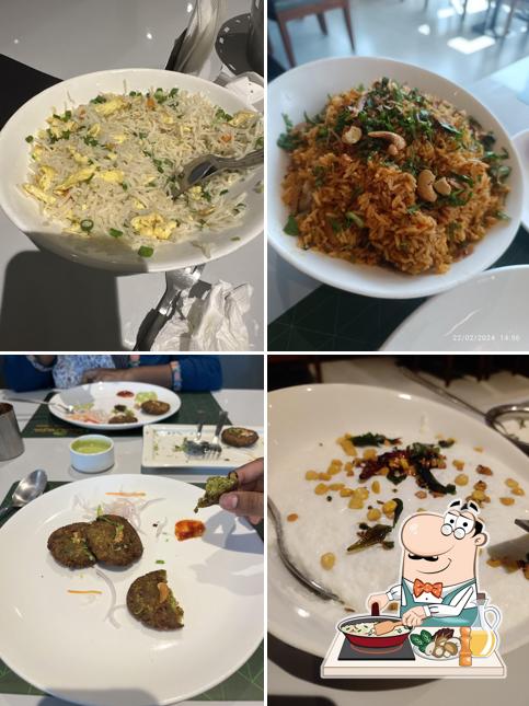 Fried rice at Navarasa Restaurant