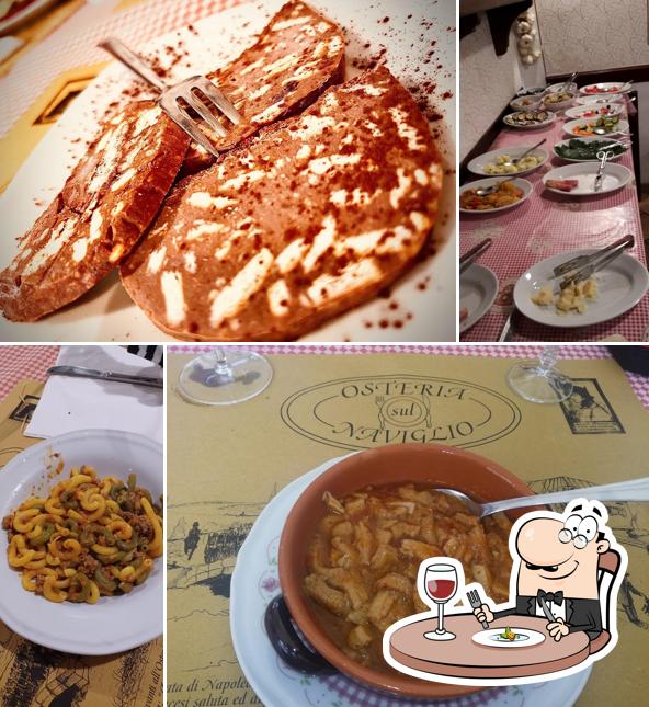 Platti al Osteria Sul Naviglio