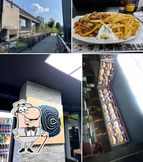 Gli esterni di Escher Wyss Platz Kebap