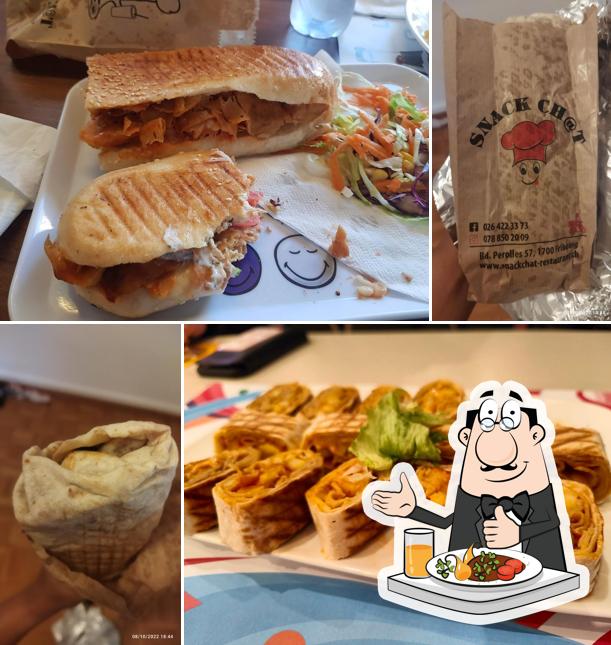 Panino con maiale stirato al Snackch@t Tacos pizza kebab