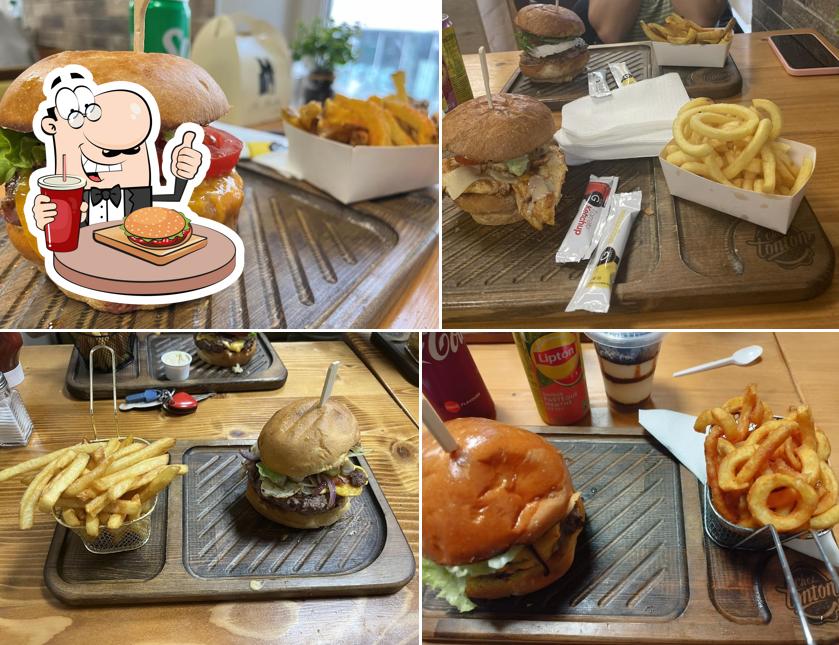 Les hamburgers de Chez Tonton will satisferont différents goûts