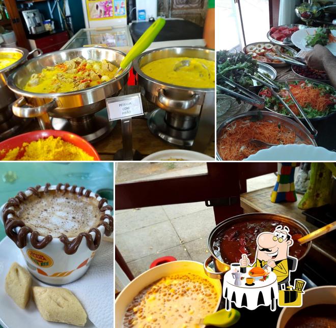 Platos en Café Passeio