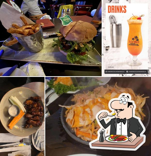 Meals at Hard Rock Cafe New Delhi