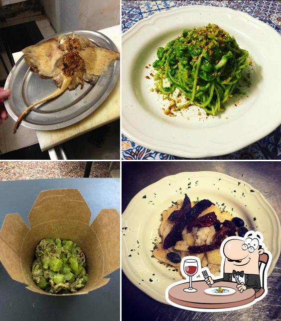 Platti al Osteria Sopra il Mare