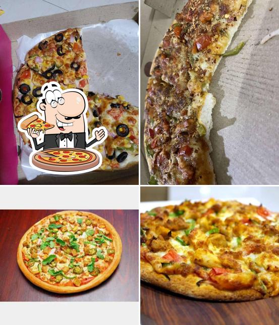 Get pizza at Eagles Pizza