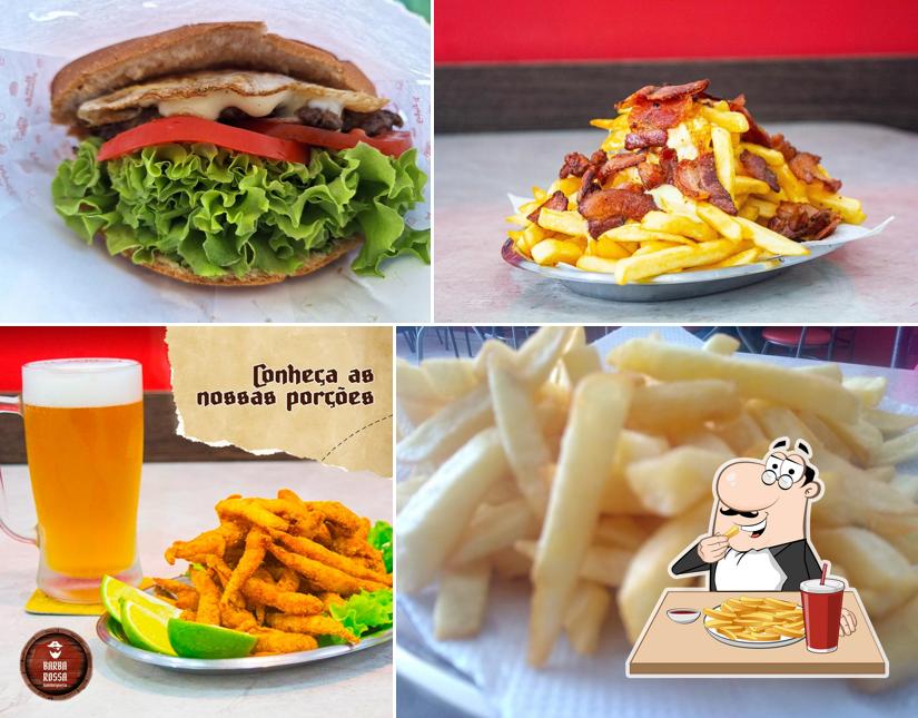 Batata frita em Hamburgueria Barbarossa