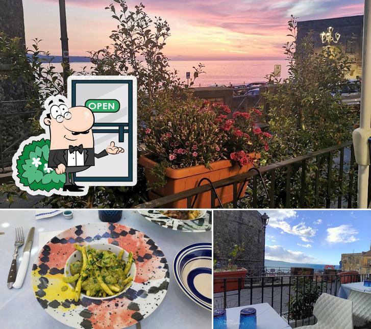 Tra le diverse cose da Le petit jardin bistrot si possono trovare la esterno e cibo