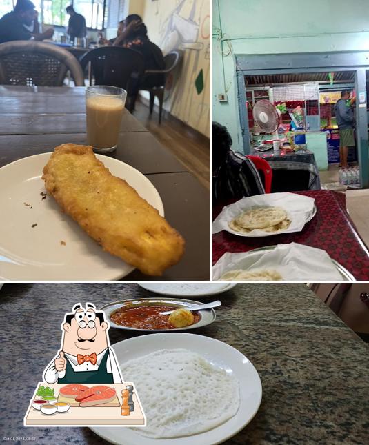 Fish and chips at Lekshmi Hotel