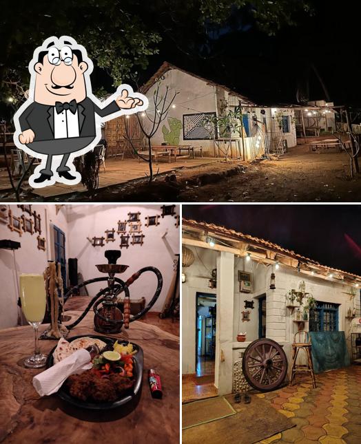 The image of interior and exterior at Waquan