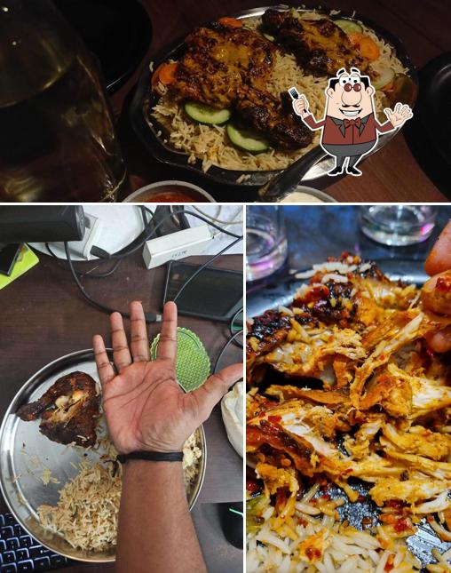 Food at Taqashi Mandi