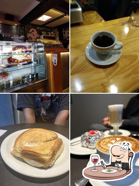 Platos en Latte'liê Arte em Café