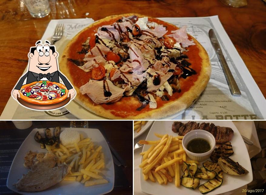 A La Botte, puoi assaggiare una bella pizza