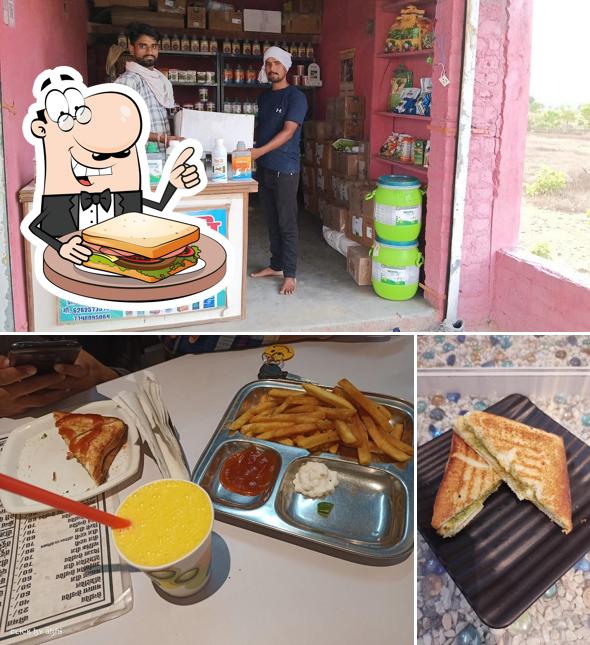 Grilled cheese sandwich at Jain Shri Pav Bhaji & Sandwich
