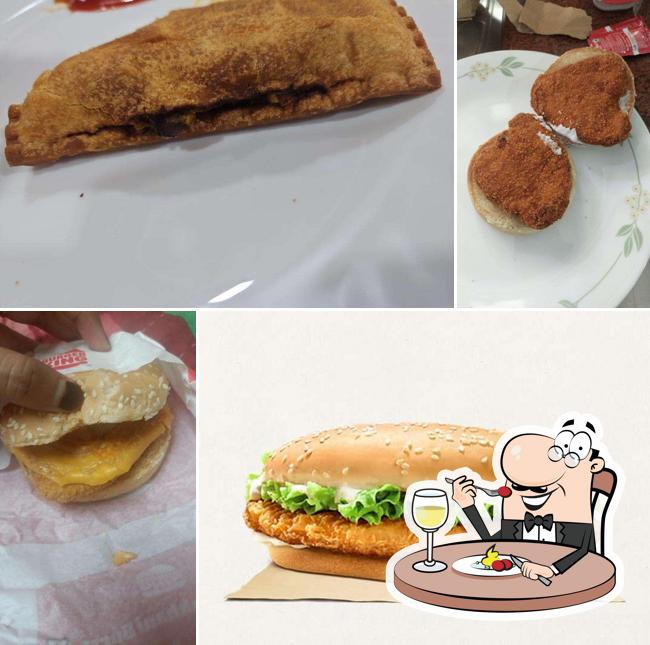 Food at King Of Cakes