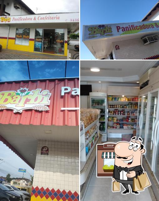 O exterior do Panificadora & Confeitaria Barbi