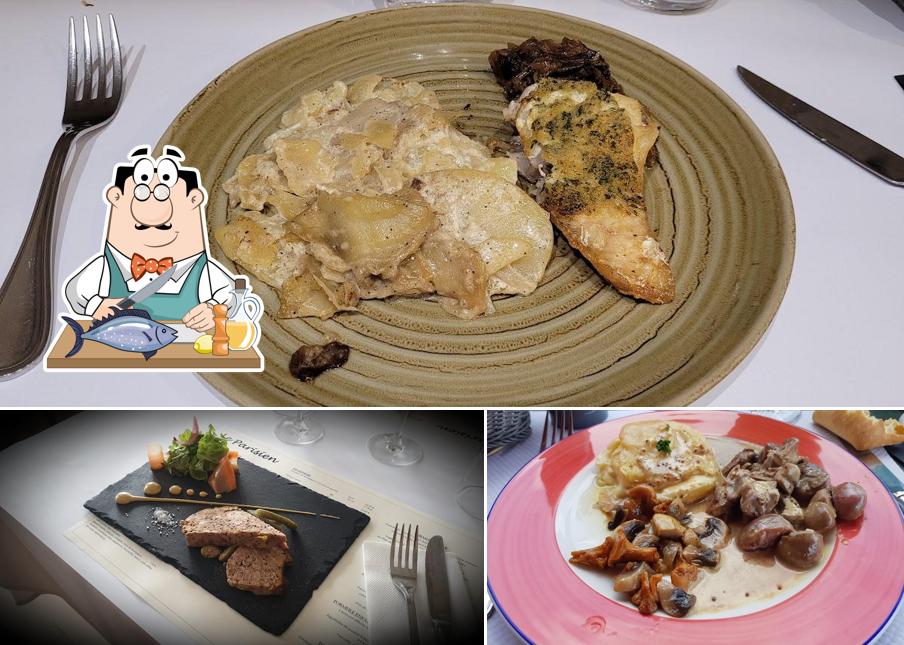 Saumon grillé à RESTAURANT L’irréductible
