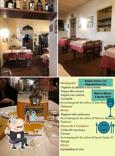 Dai un'occhiata agli interni di Trattoria Basta La Mossa