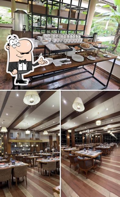 Take a seat at one of the tables at AMISH RESTUARANT