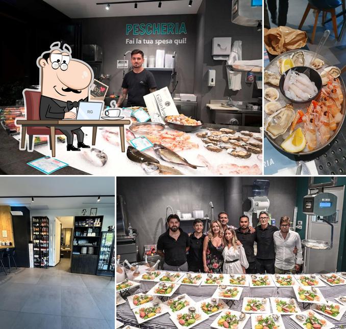 Gli interni di Marisqueria