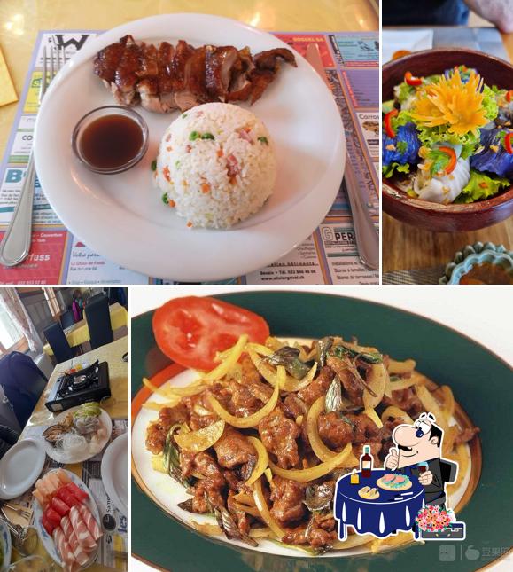 Sashimi al Buffet de la gare "Chang Thaï"