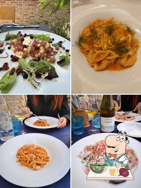 Insalata di barbabietole al La Canonica - Ristorante di Pesce a Casteldimezzo, Pesaro (PU)