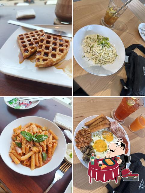 Waffles at Patio Coffeeatery