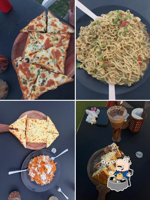 Meals at Shiva’s coffee bar (Uvarsad)