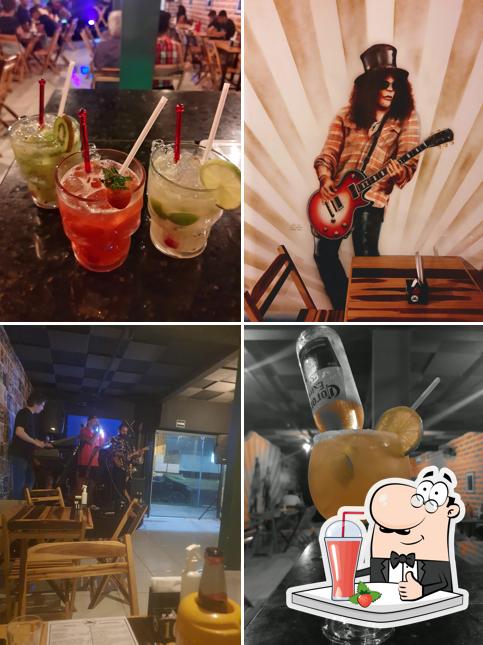 Desfrute de uma bebida no Vai Dar Rock