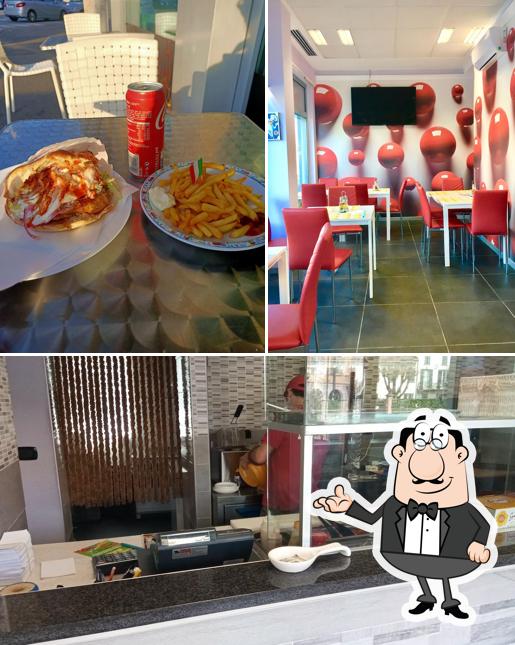 Gli interni di Kebab doner King