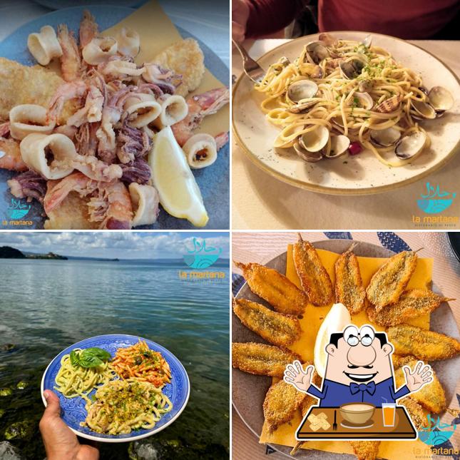 Platti al La Martana Ristorante di Pesce Halal
