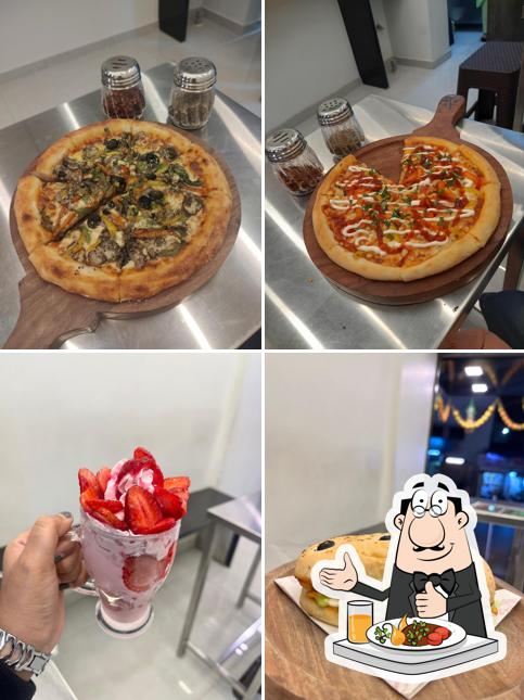 Food at Saras Juice Cafe