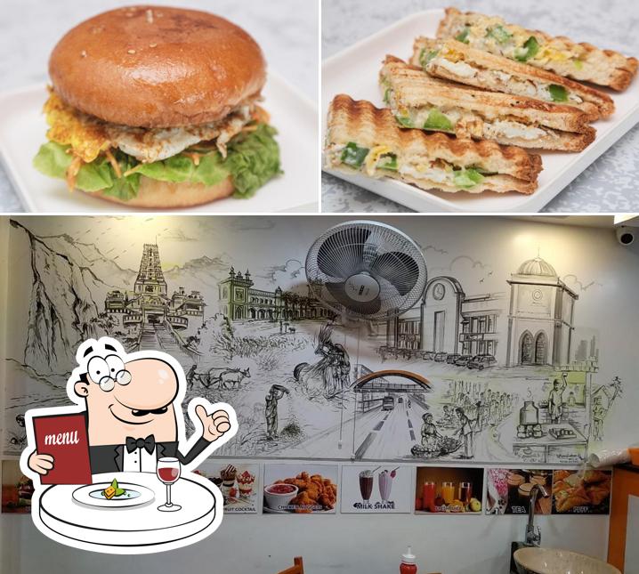 The Artist Cafe is distinguished by food and exterior