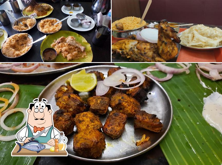 Grilled salmon at Barbequeen Restaurant (Sona branch)