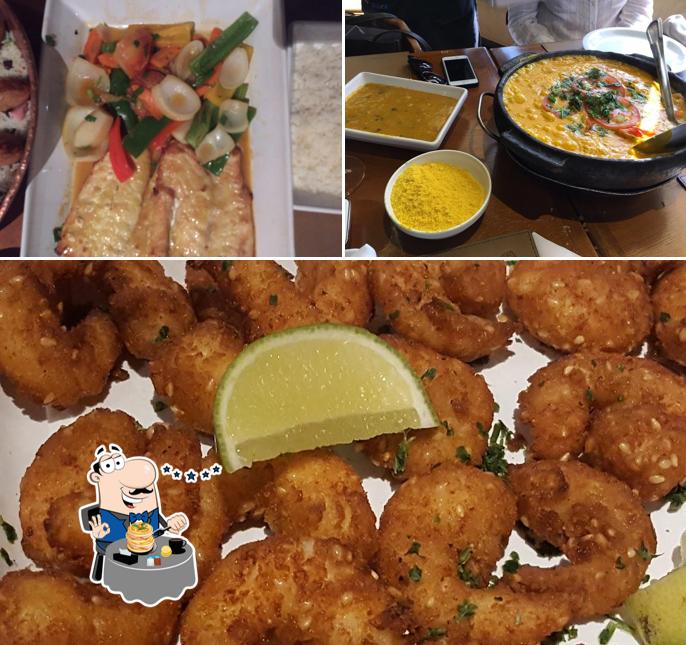 Comida em Coco Bambu JK