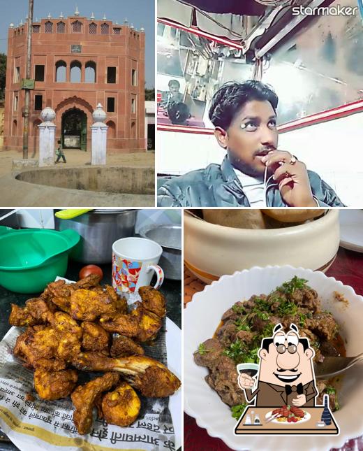Order meat dishes at Delhi Darbar Restaurant