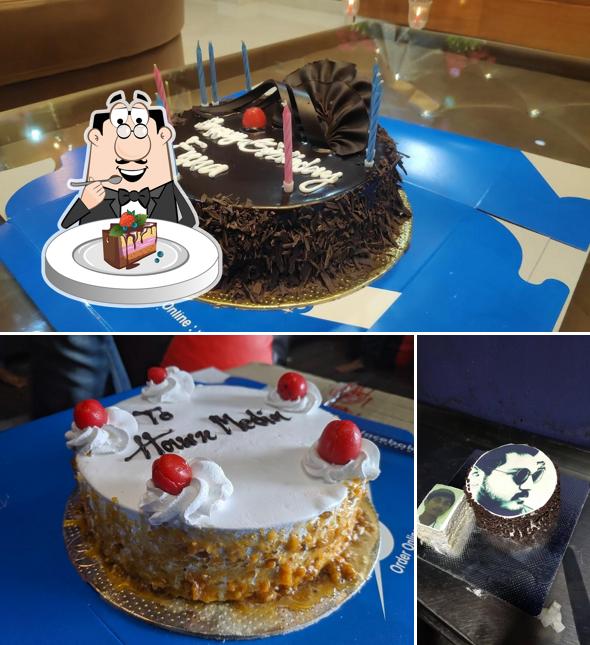 Chocolate cake at Facebake