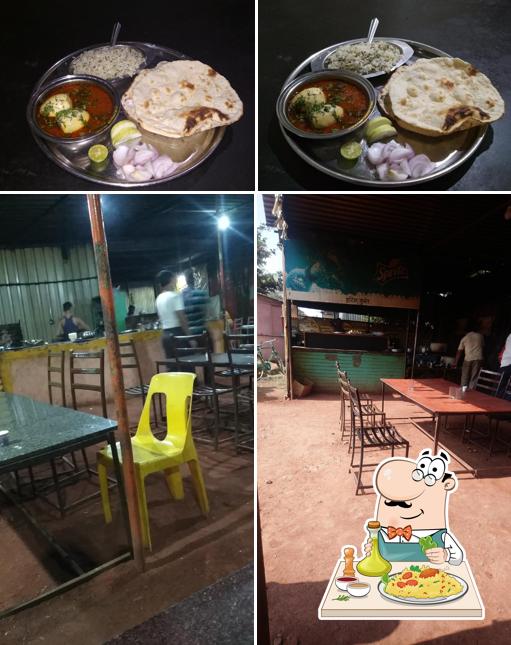 The picture of food and interior at Hotel Kubera