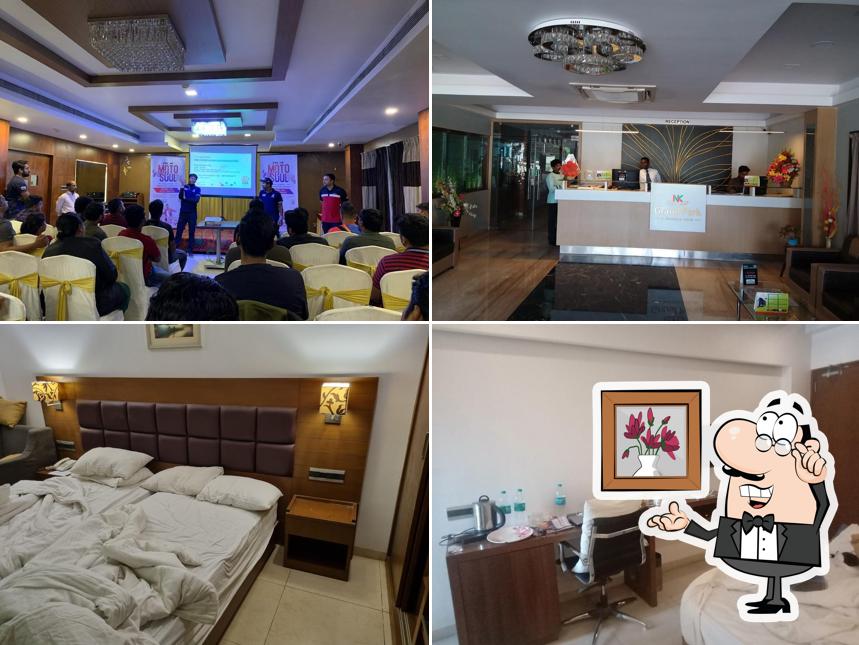 The interior of Hotel NK Grand Park