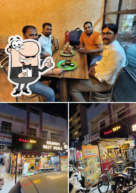 The photo of exterior and interior at Dosa 101+
