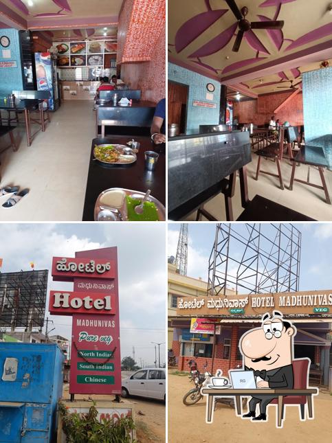 The picture of Hotel Madhu Nivas’s interior and exterior