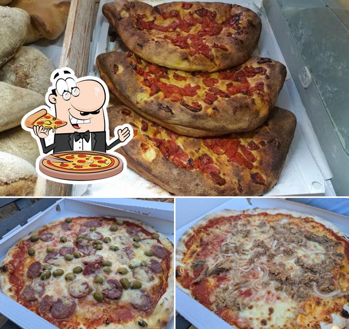 Prenditi una pizza a Panificio Artigianale Su Forru E Su Pani
