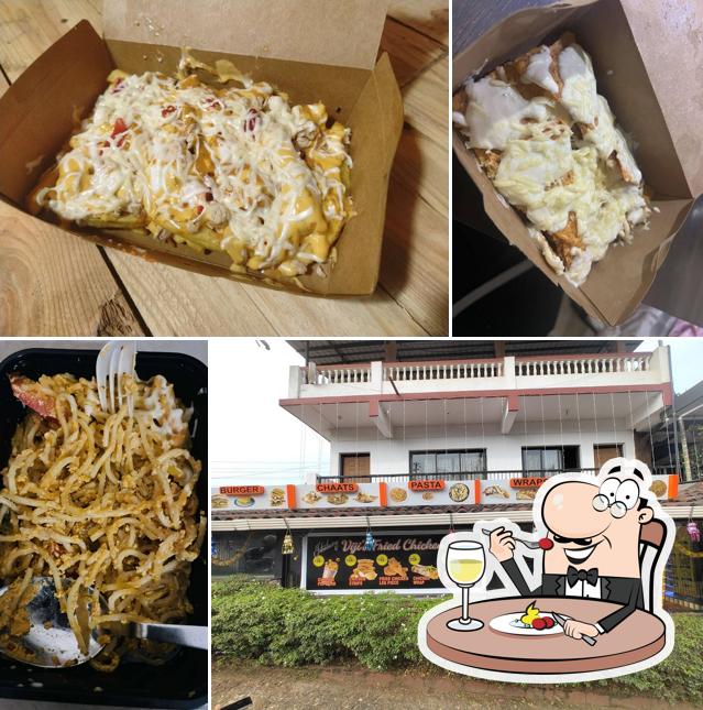 Food at Viji's - Indo_Italian cafe
