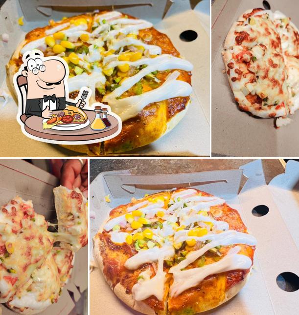 Pick various kinds of pizza