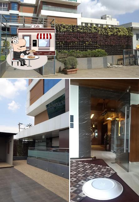 Take a look at the outside area of Hotel Shivam Executive