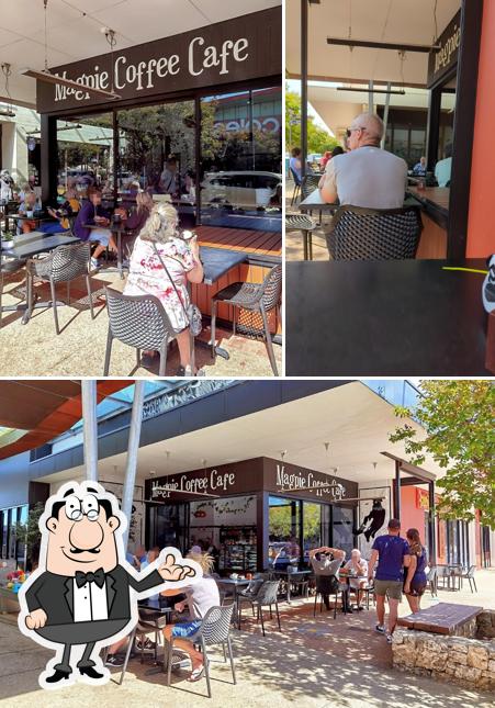 The interior of Magpie Coffee Cafe